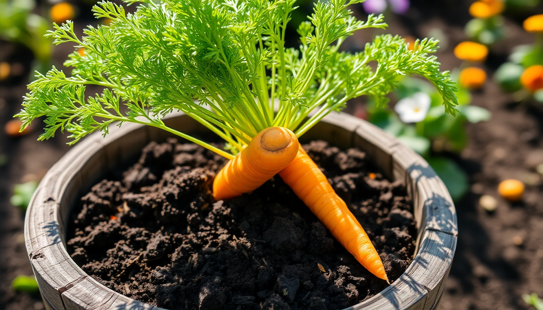 How I Grew Carrots in a Bucket and You Can Too!