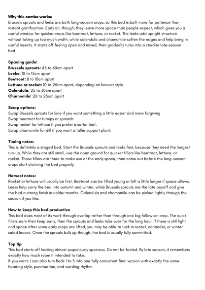 BED LAYOUT TEMPLATES PDF Guide: Companion Planting UK | Plug-and-Play Vegetable Bed Plans for Raised Beds and Allotments