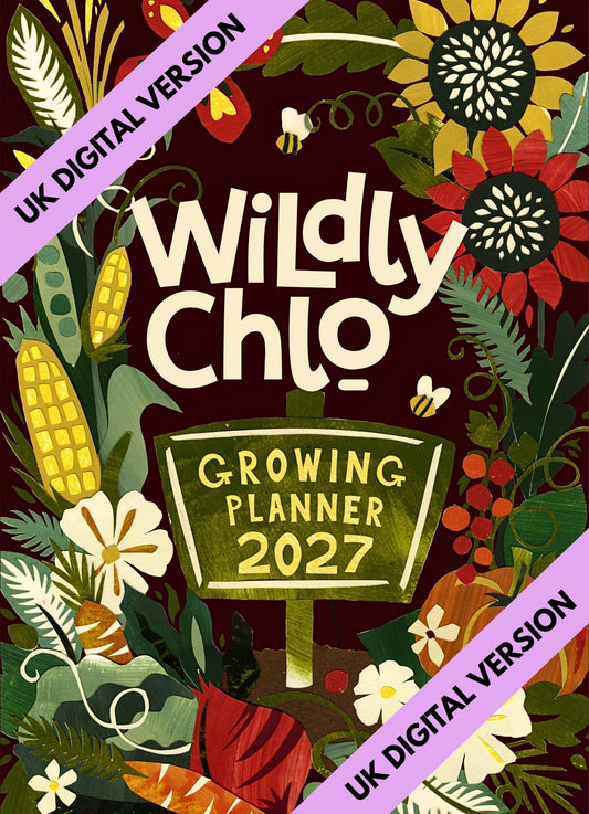 UK Specific Digital Growing Planner 2027 - Plan your garden or allotment for 2027