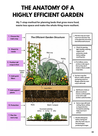 UK Specific Digital Growing Planner 2027 - Plan your garden or allotment for 2027