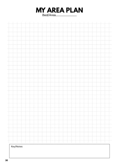 UK Specific Digital Growing Planner 2027 - Plan your garden or allotment for 2027
