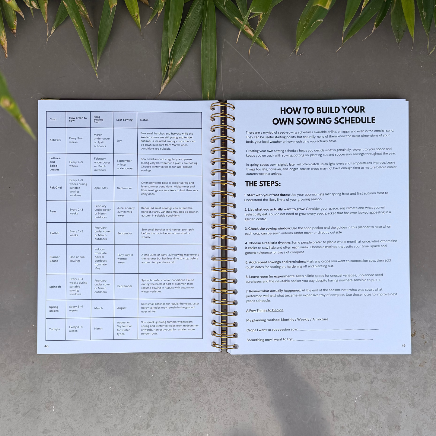 The 2027 UK Growing Planner (Hardback, Spiral-Bound)
