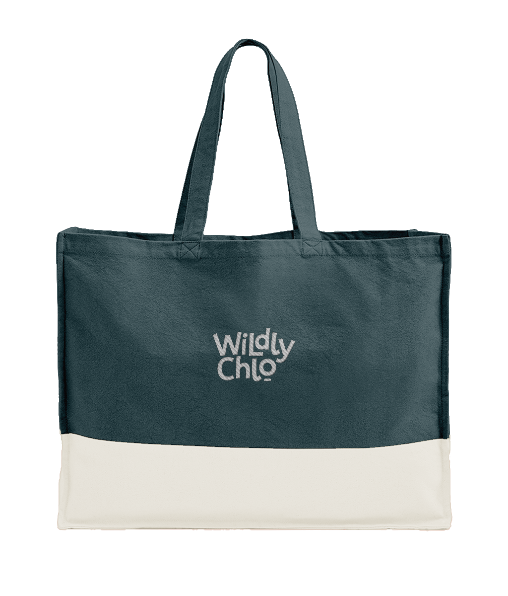 organic cotton tote bag for gardeners 