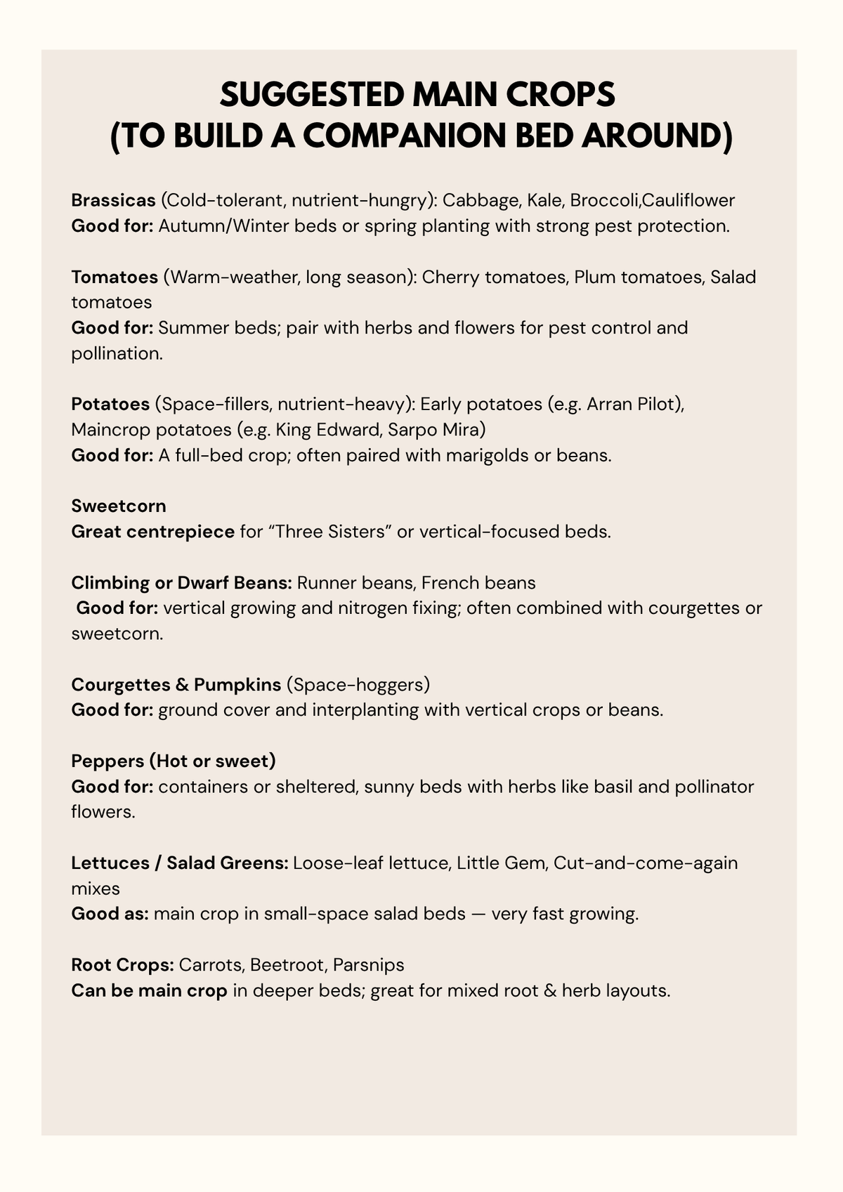 HOW TO GUIDE: Companion Planting for Beginners – PDF Guide | WildlyChlo® UK Gardening - Which plants to pair together to maximise success