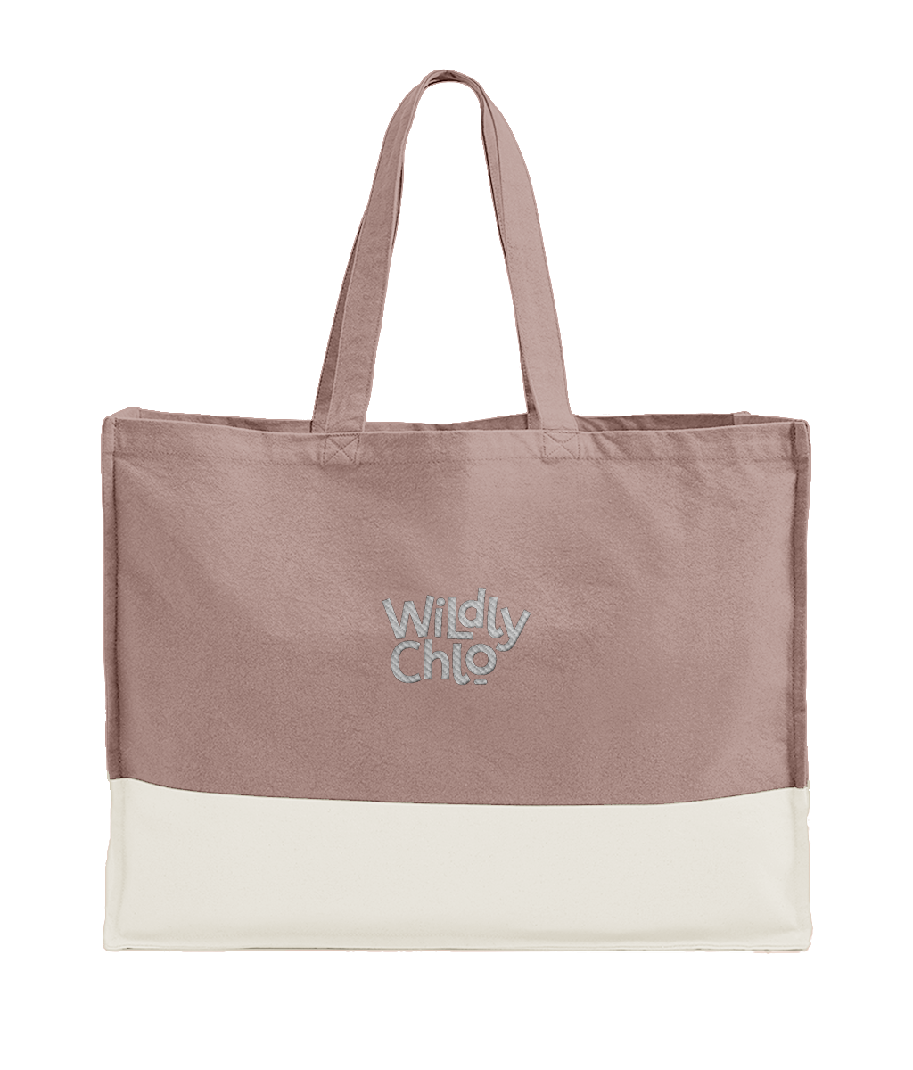 pink allotment bag 